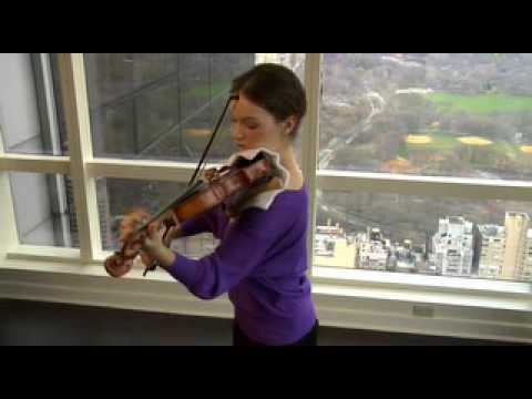 Hilary Hahn, Grave, Violin Sonata No. 2 - Michael ...