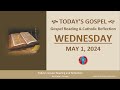 Today&#39;s Gospel Reading &amp; Catholic Reflection • Wednesday, May 1, 2024 (w/ Podcast Audio)