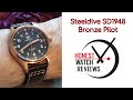 Steeldive SD1948 Bronze Pilot Flieger Dive Watch Review
