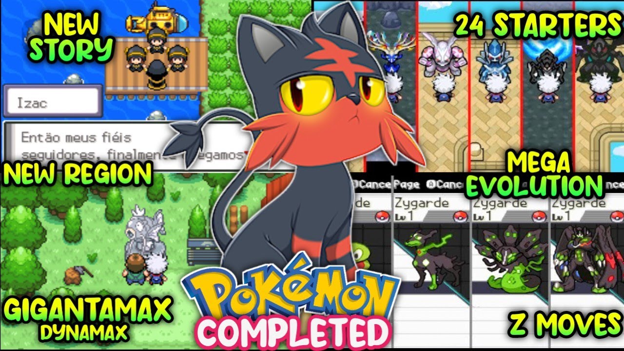 Pokemon GBA ROM HACK With New Starters And New Story!  💎Pokemon Black  Orb:- Even since you are a kid, you show excellent skills in Pokemon. It  can be explained because you