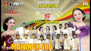 #live CAMPURSARI MAYANGKARA NIKEN SALINDRY || DSN SLOROK DESA SLOROK KABUPATEN MALANG  29 OKT 2025