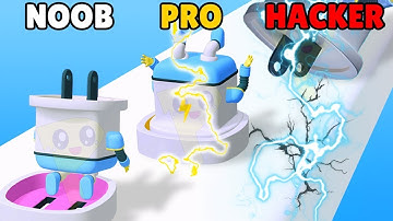 NOOB vs PRO vs HACKER ~ Flip And Power Full Gameplay All Levels PRO67OK