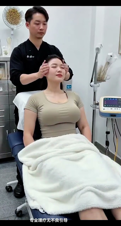 #头部加腹部理疗 #专业理疗治疗无不