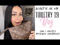 WHAT’S IN MY LOUIS VUITTON TOILETRY 19 BAG | HOW I EASILY SWITCH BETWEEN HANDBAGS