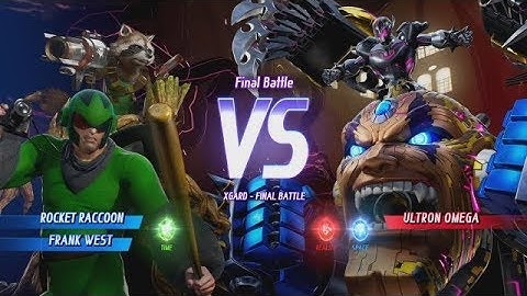 MVCI - ARCADE MODE - ROCKET RACCOON/FRANK WEST!