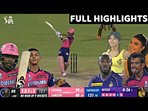 KKR vs RR Highlights, IPL 2023: Jaiswal blitz powers Rajasthan to 9-wkt win