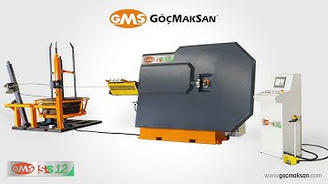 GMS  SLS 12 Automatic CNC Stirrup Bender and cutter