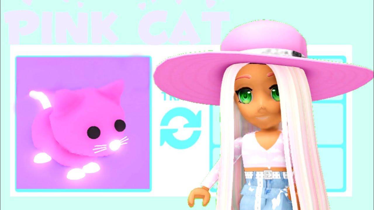 Neon Pink Cat Adopt Me YouTube neon-pink-cat-adopt-me-youtube