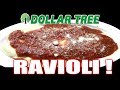 Dollar Tree $1.00 Italian Cheese Ravioli! - WHAT ARE WE EATING?? - The Wolfe Pit
