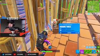 FaZe Cizzorz NEW PORT A FORT GAMEPLAY!!! Solo Win Fortnite Battle Royale