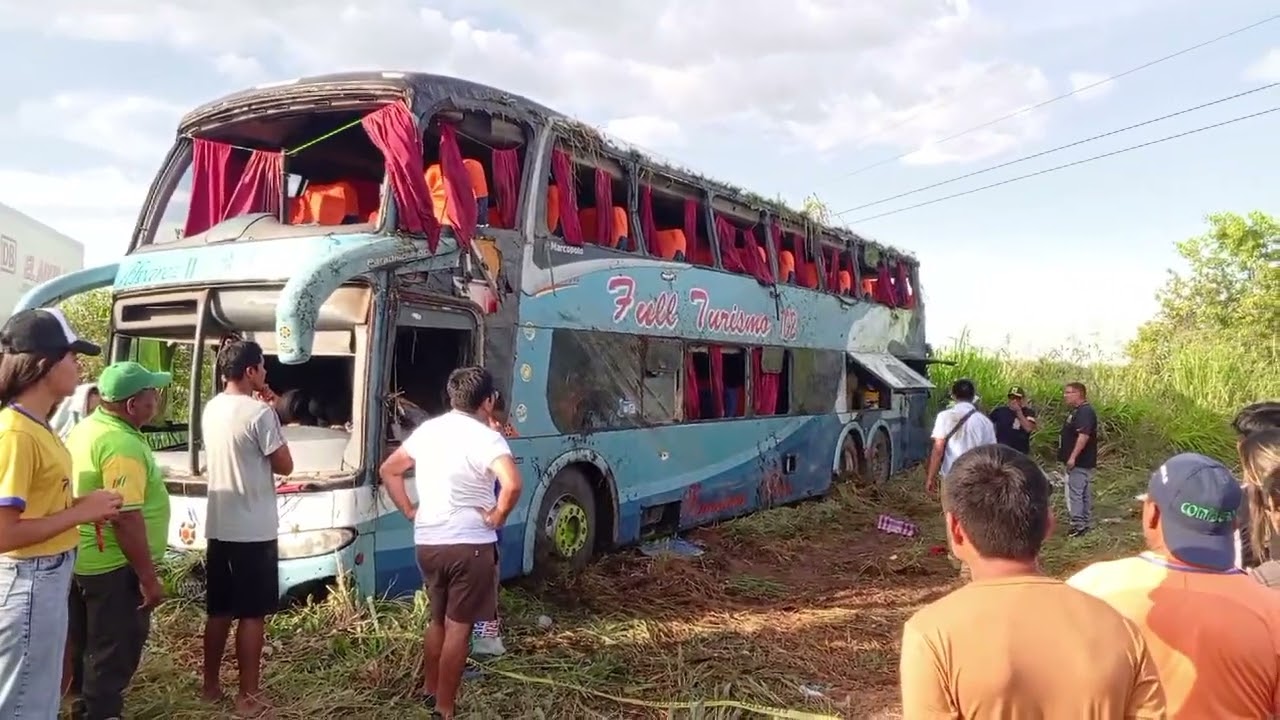 Accidente de tránsito  de la  línea 102 en Cuatro Cañadas deja una mujer fallecida