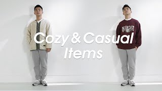 새해에도 집콕 집에서도, 실내에서도 편하고 예쁜 집콕룩, 캐주얼룩 추천 & 코디 팁| cozy & casual items (eng)