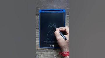 How to draw Swan 🦢 with Number 2 Step by Step for Beginners #shorts #swan #drawing