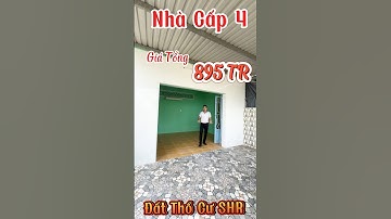 Bán Nhà Cấp 4 Tại Cần Giuộc - Giá 895 Củ #bánnhàbìnhchánh