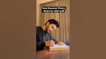 Most Repeated Physics MCQ’s for NEET🔥😱#neet2025 #neet #neetmotivation #physics #neetexam #pyq