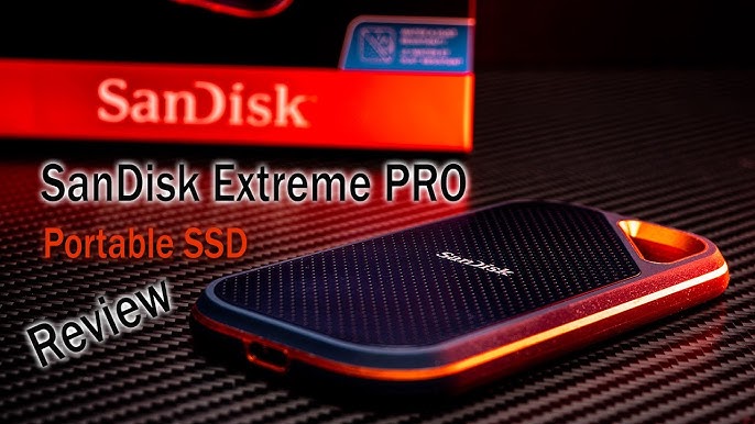 SSD Portable SanDisk Extreme et Extreme Pro V2 : jusqu'à 2 To et 2 fois  plus rapides !