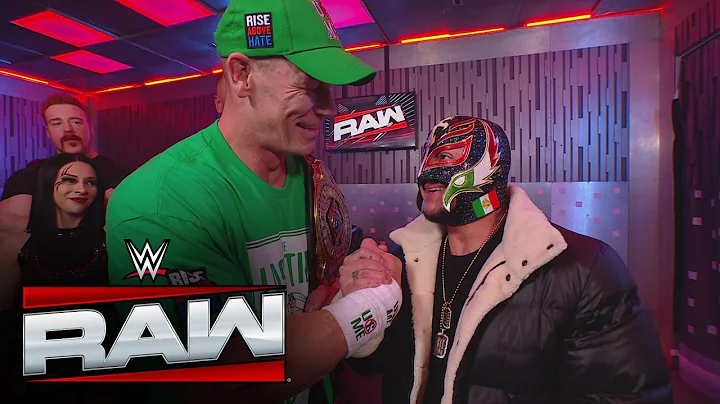 John Cena shares a special moment with Rey Mysterio and Cody Rhodes amid celebration: Raw highlights