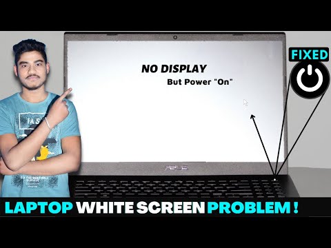 How To Fix "Laptop White Screen" Show White Screen Windows 10 laptop blank screen 2022