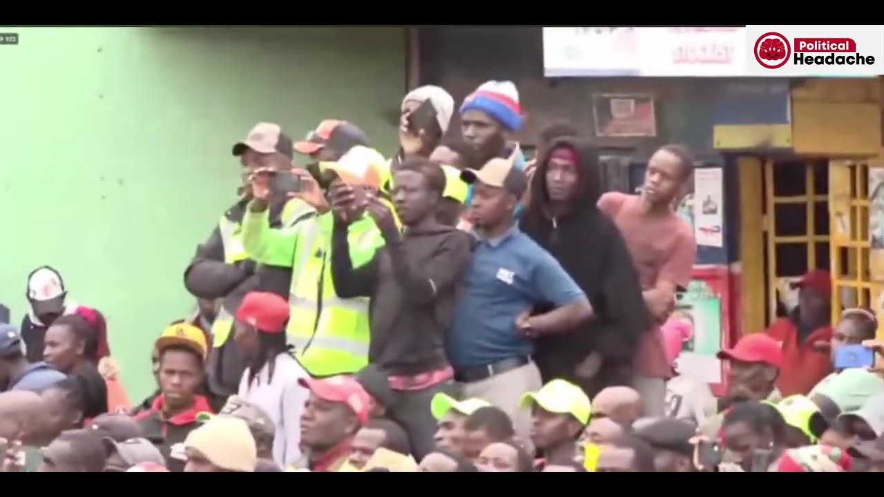 Gachagua, Kalonzo and other United opposition Mega Rally in Shamata, Nyandarua County!