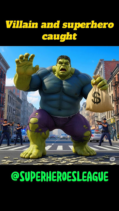 Villain and superhero caught 💥 Villain Avengers Marvel Character #shorts #marvel #spiderman #ai