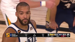 Rudy Gobert Full Play vs New Orleans Pelicans | 07\/30\/20 | Smart Highlights