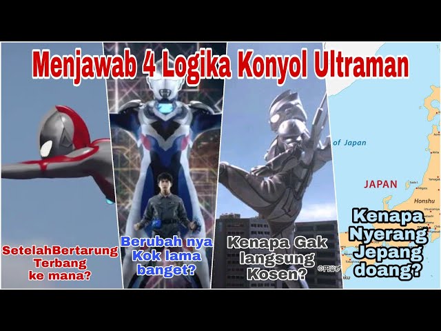 Kenapa Monster Ultraman Hanya Menyerang Jepang? • 4 Logika Konyol Ultraman class=