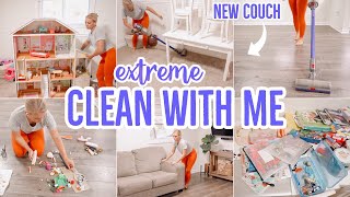 EXTREME CLEAN WITH ME // DECLUTTERING AND HOME ORGANIZATION // CLEANING MOTIVATION // BECKY MOSS