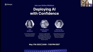 Online-Webinar: Deploying AI with confidence