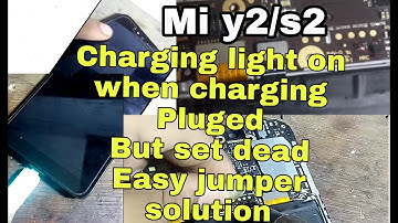 redmi y2/s2 dead solution / redmi charging light show but dead mobile solved
