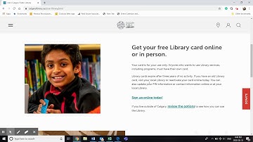 How to register for Calgary Public Library card in Korean
