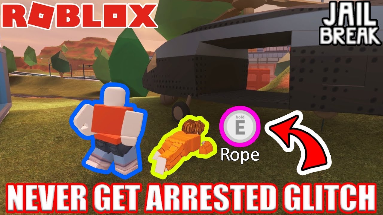 Never Get Arrested Again Glitch Roblox Jailbreak Youtube - busted roblox