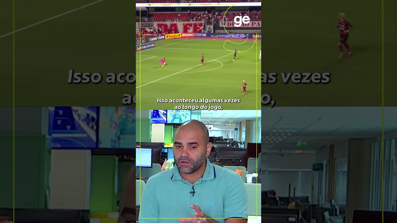 A IMPORTÂNCIA DO ARBOLEDA NA VITÓRIA DO SÃO PAULO | Análise Tática | #shorts | ge.globo