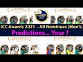 🏆ICC Awards 2021 - Men's All Nominees & Predictions ✅