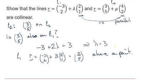 MEI Core Pure: Vectors 3-1