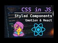 CSS in JS. Стилизация на React & Emotion