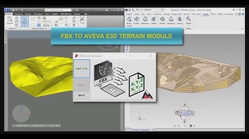 Exporting topography from Navisworks (FBX) to AVEVA E3D Terrain module