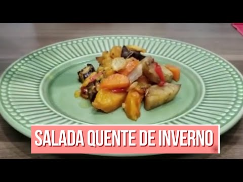 Vídeo: Salada Quente De Vegetais