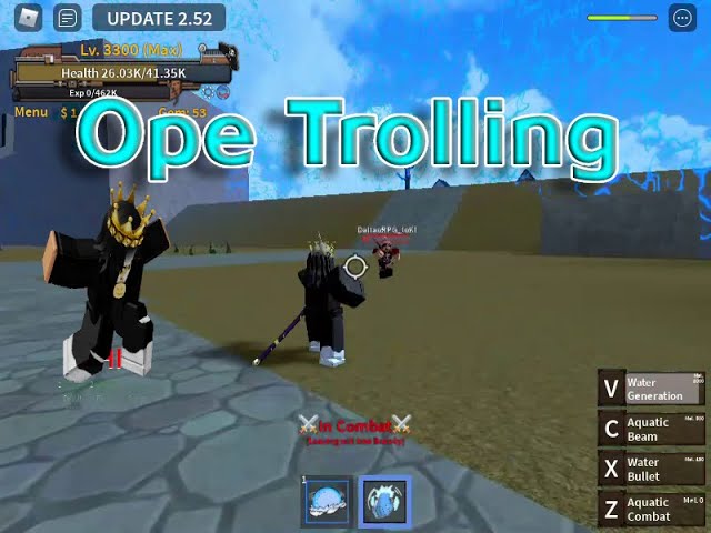 TESTANDO A OPE OPE NO MI (Op Op) NO KING LEGACY (KING PIECE) - Todas As  Skills - ROBLOX 