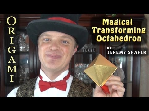 Origami Magical Transforming Octahedron