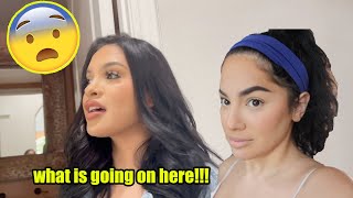 SOMETHING SCARY HAPPENED TO US IN THE NEW HOUSE!! W FOOTAGE!