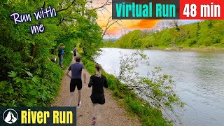 River Run 🇨🇭 Switzerland Wonderland | Virtual Run #114