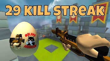 29 Kill Streak with P90! | Shell Shockers