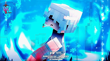 RENDER SOLO MINECRAFT PRISMA 3D GFX || COMMISSION DONE ✅💙❄️