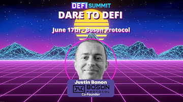 Boson Protocol with Justin Banon - DeFi Demo Day presented by Launchpool