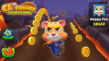 Cat Runner decorate home new update 💥😱