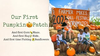 Our First Pumpkin Patch- Vlog