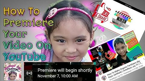 How To PREMIERE Your Video On YouTube | Amethyst Joy TV | Tutorial