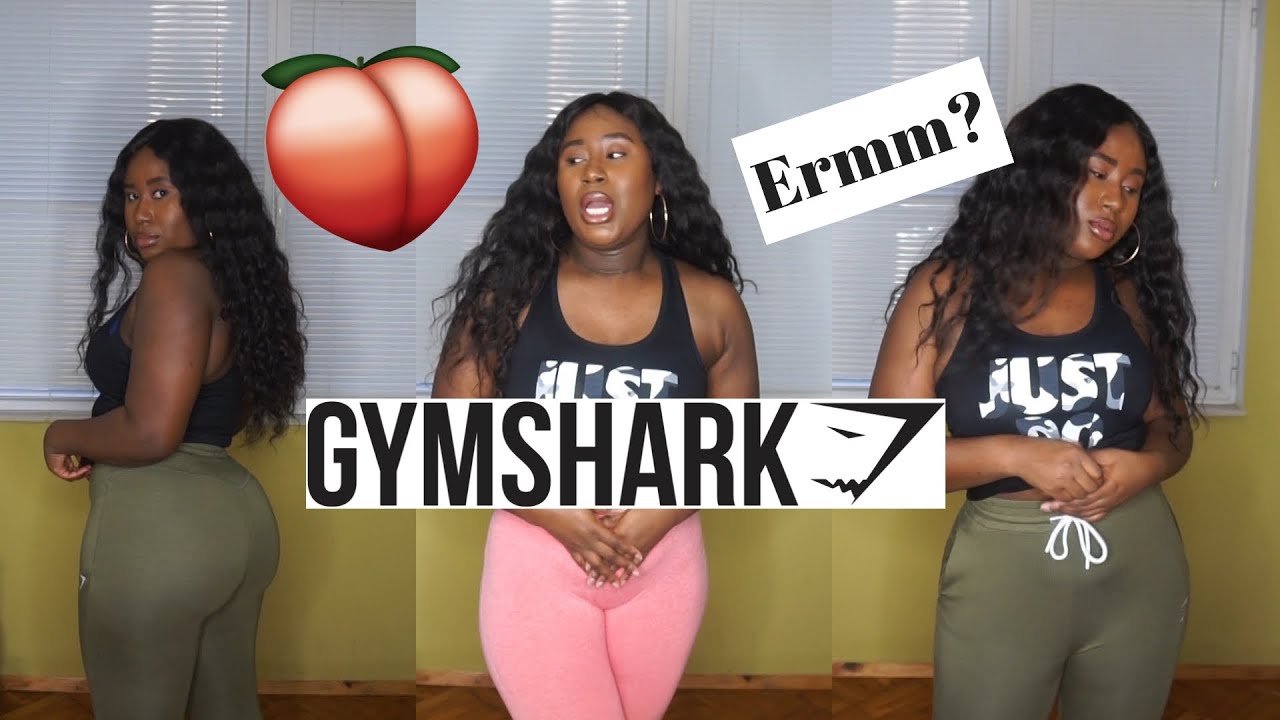 Thick Girl Gymshark Leggings Try On Haul ft My Fupa 