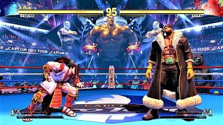 CPT Necalli vs CPT Sagat (Hardest AI) - STREET FIGHTER V