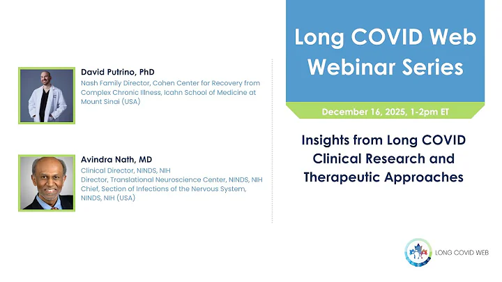 Long COVID Web: December 2025 Webinar
